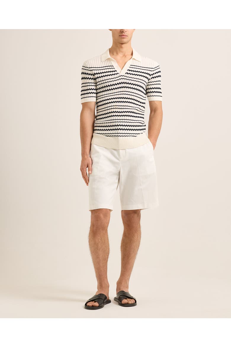 Canet Tailored-Fit Polo Shirt, Main, color, White Sand