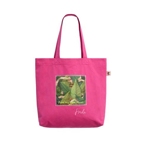 "I Am My Own Muse by Frida" Cotton Tote Bag