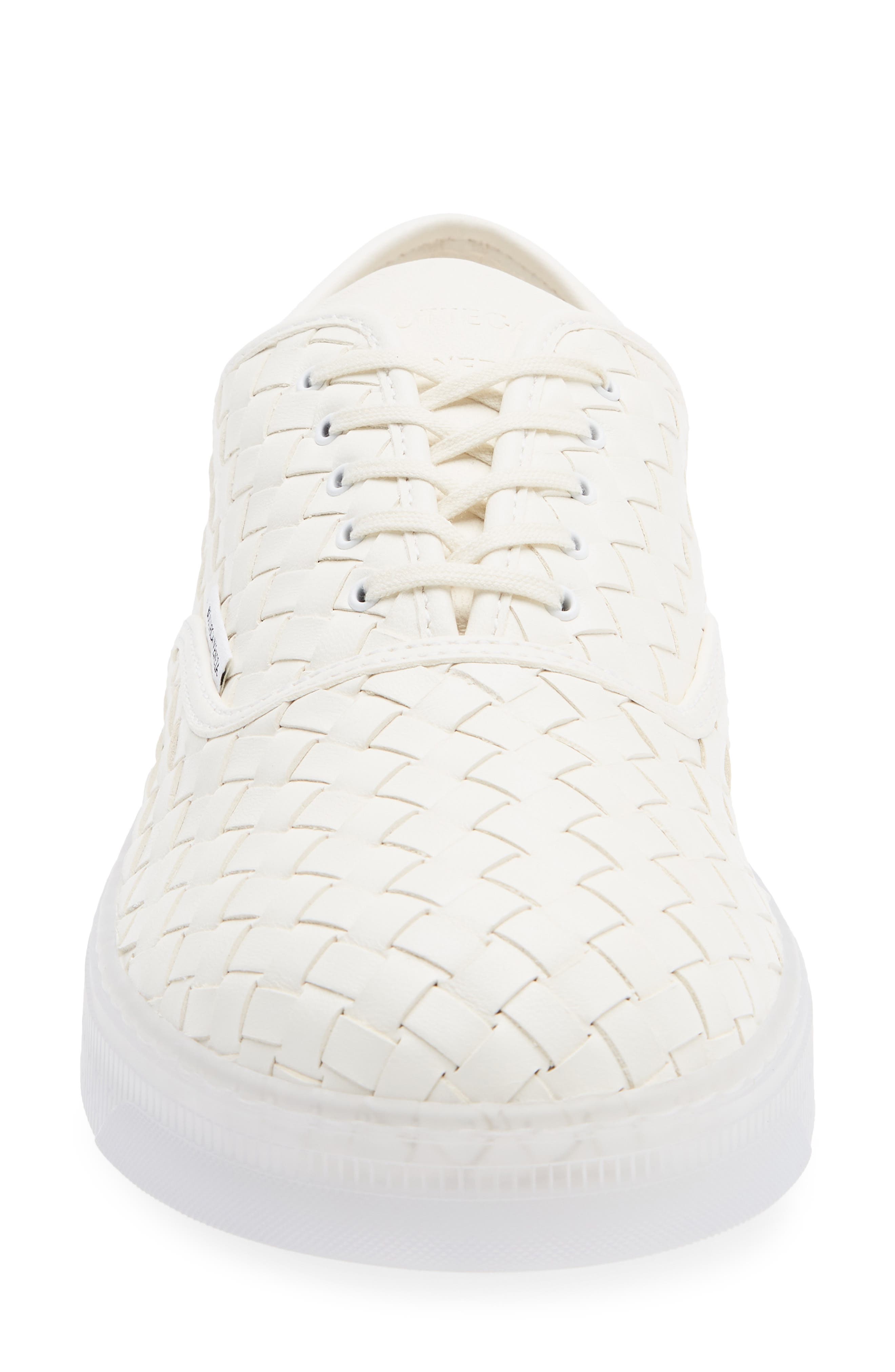 Bottega Veneta Serena Intrecciato Sneaker, Alternate, color, Alabaster