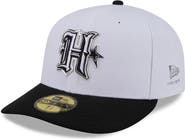 New Era Men's New Era  White/Black Houston Texans 2026 NFL Draft Pre-Curved 59FIFTY Fitted Hat