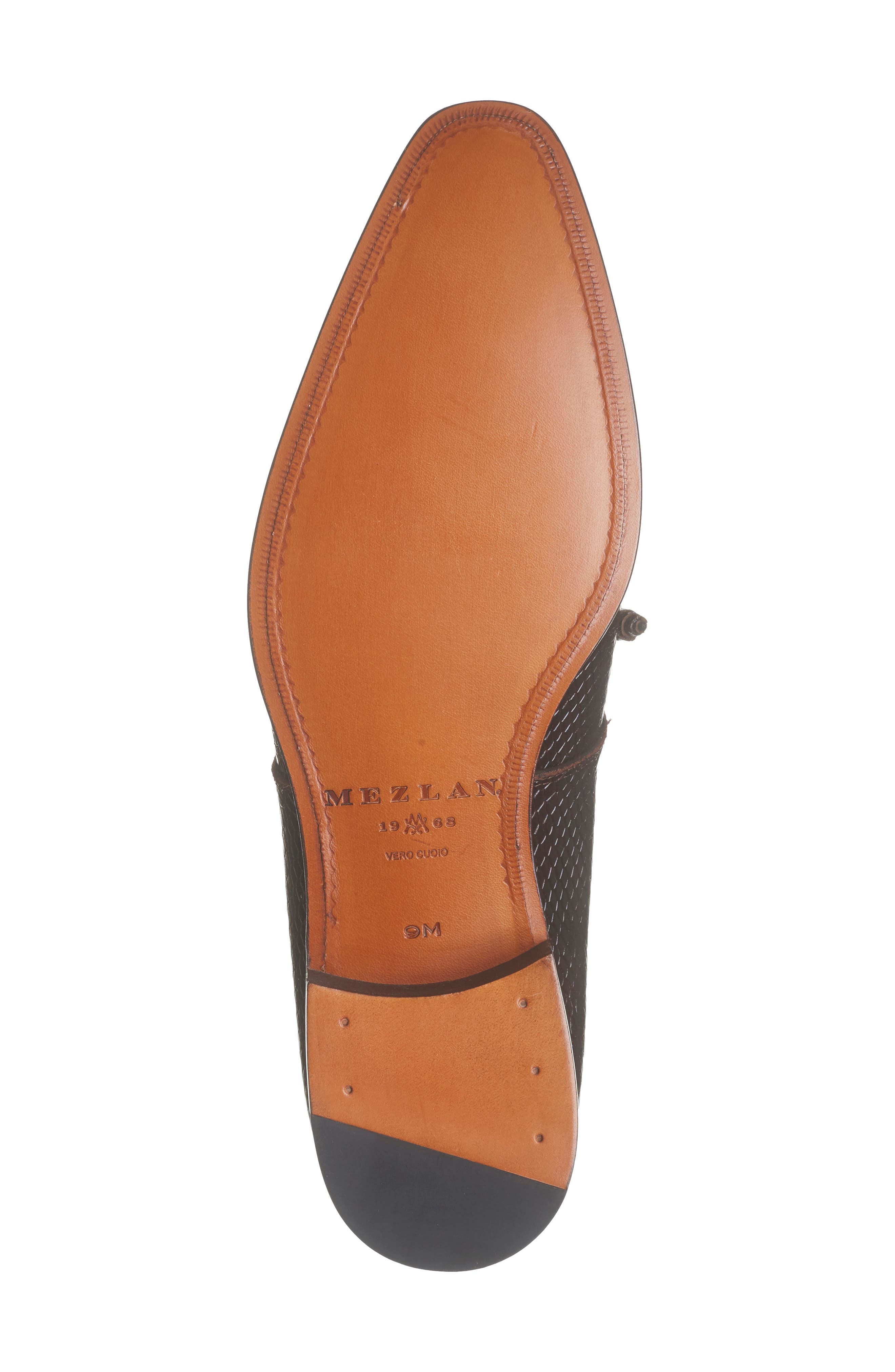 Mezlan Snake Embossed Derby, Alternate, color, 