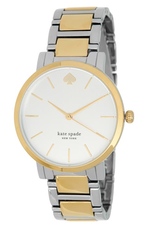 gramercy two-tone bracelet watch, 38mm