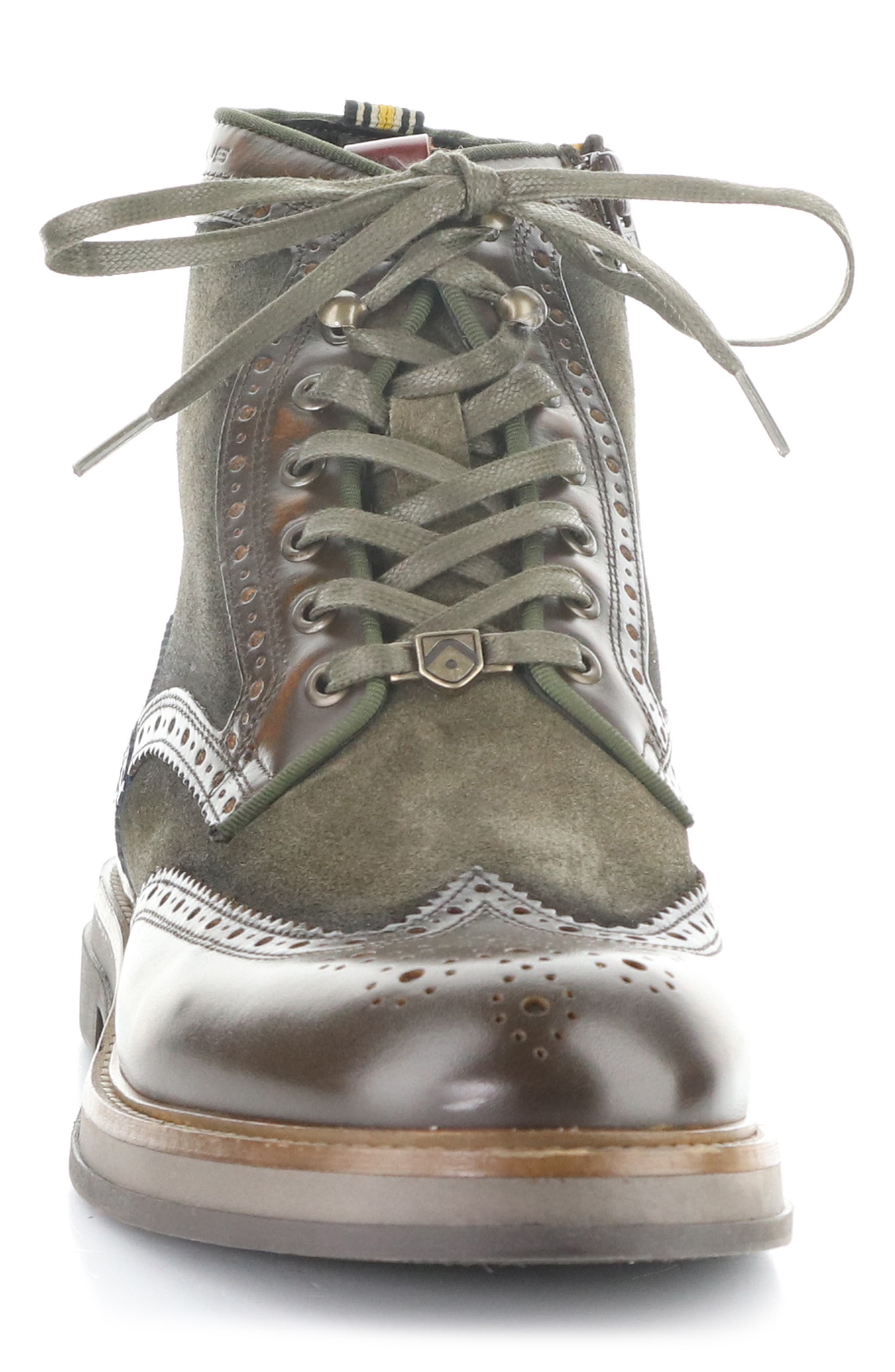 Ambitious Wingtip Leather Boot, Alternate, color, 