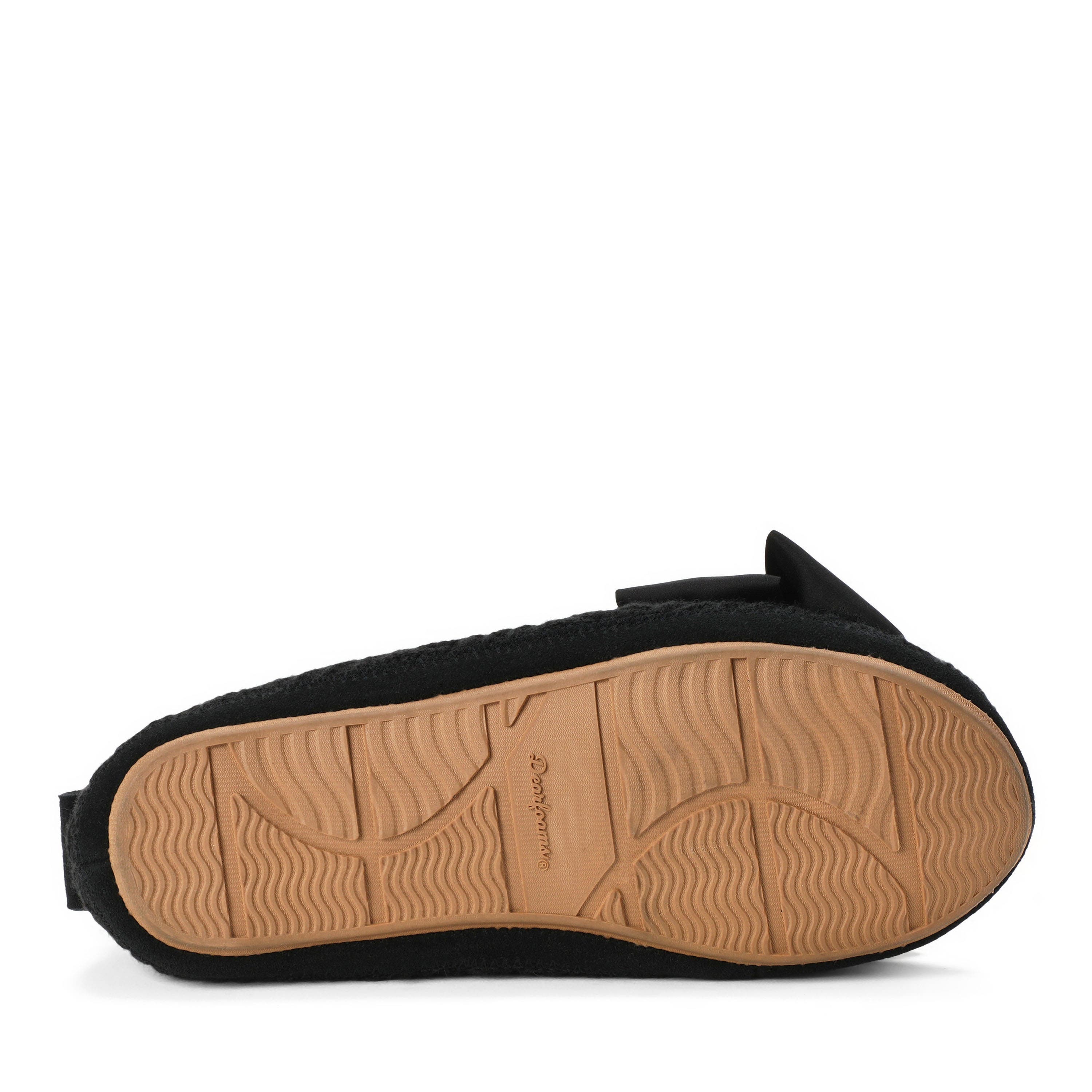 Fireside Bestie Ballet Slippers, Alternate, color, Black