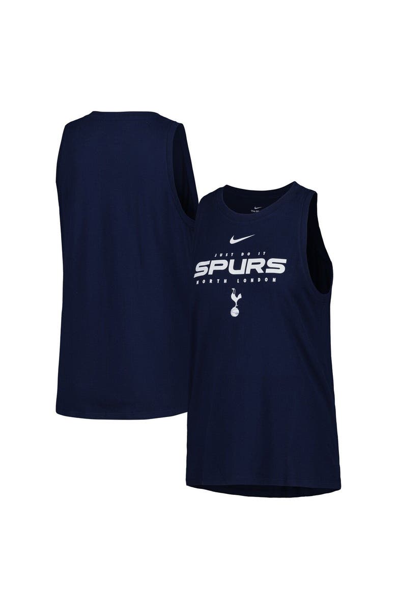 Nike Women's Nike Navy Tottenham Hotspur Lockup Tomboy Performance Tank Top, Main, color,