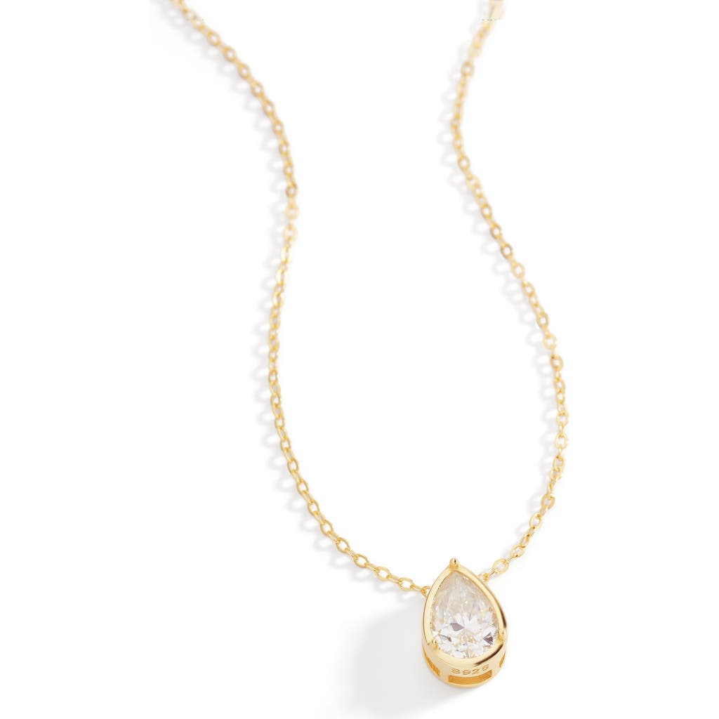 Mint & Lily Diamond Teardrop Necklace