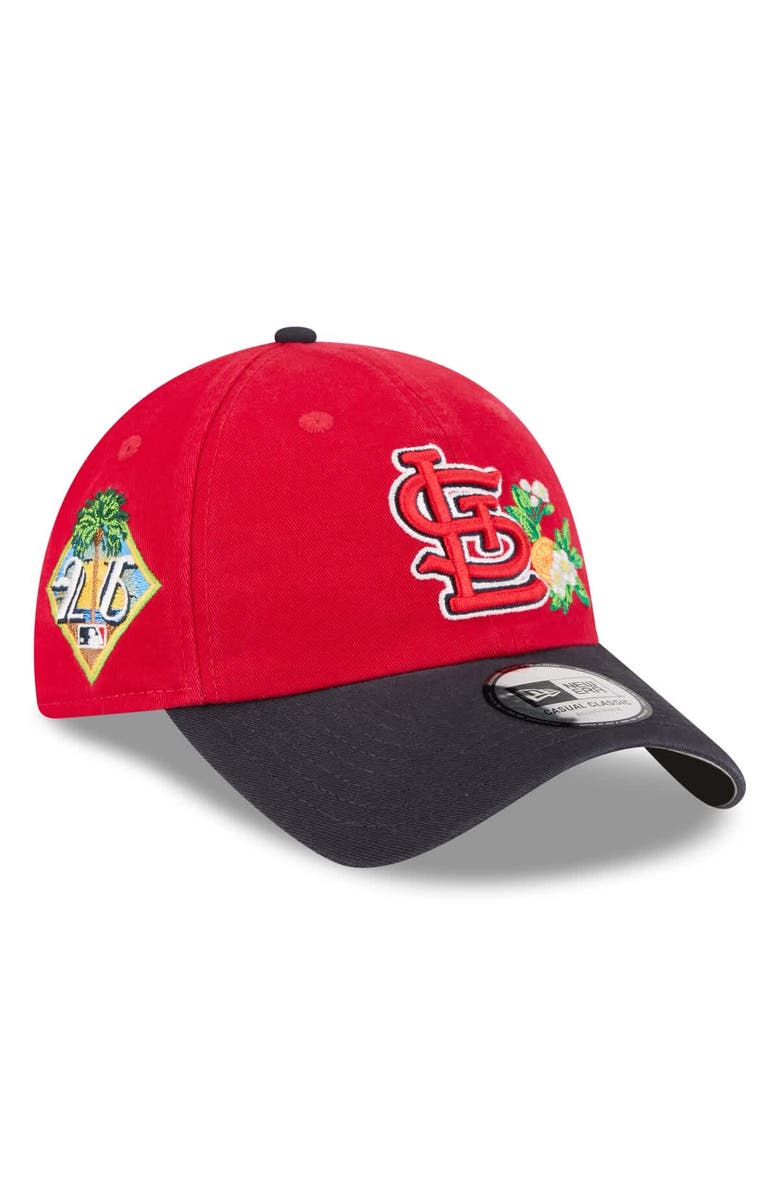 New Era Men's New Era Red/Navy St. Louis Cardinals 2026 Spring Training Casual Classic Adjustable Hat, Main, color, Red