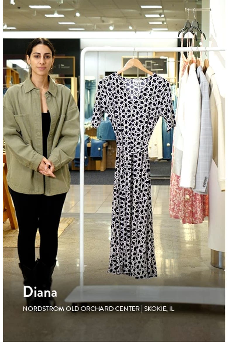 Geo Knit Midi Dress video
