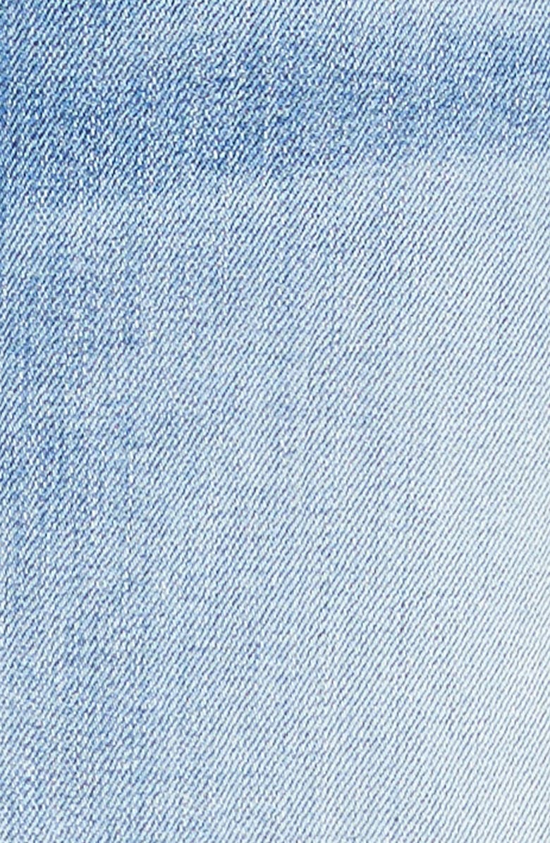 7 For All Mankind Asymmetrical Denim Skirt, Alternate, color,