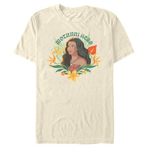 Men's Motunui Hero Portrait Short Sleeve Graphic T-shirt