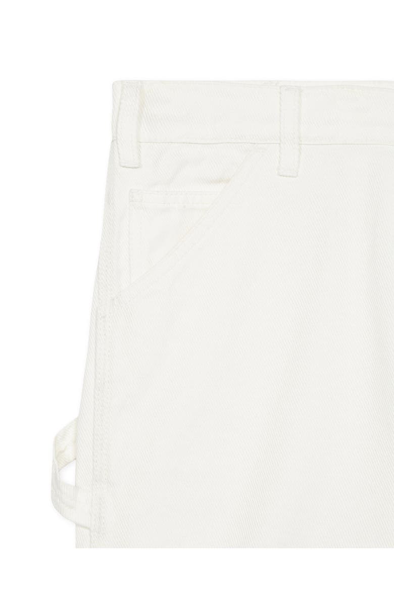 Fortela Allen Cotton Twill Workwear Trousers, Alternate, color, White