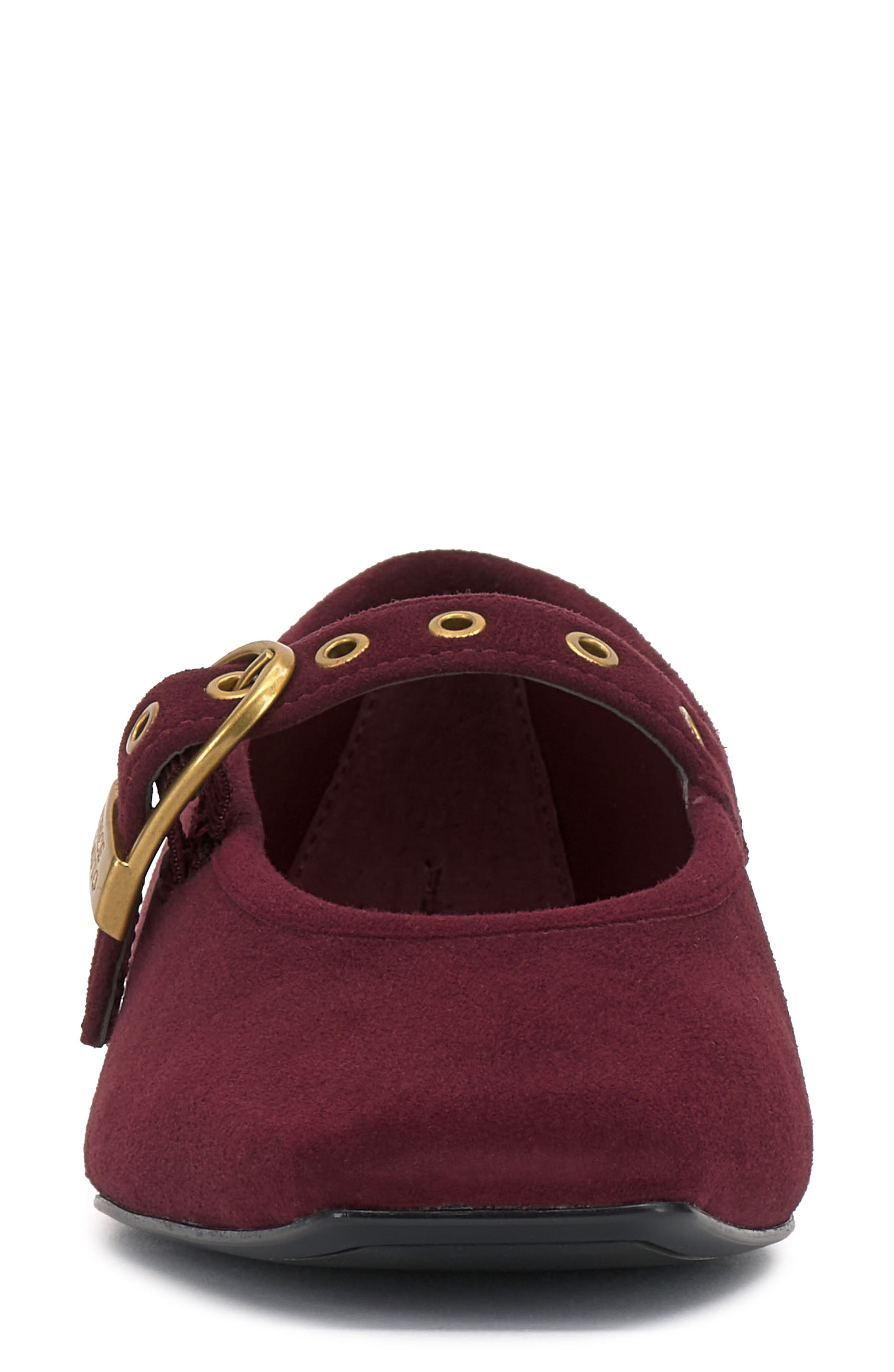 Vinica Square Toe Mary Jane Flat, Alternate, color, PETIT SIRAH