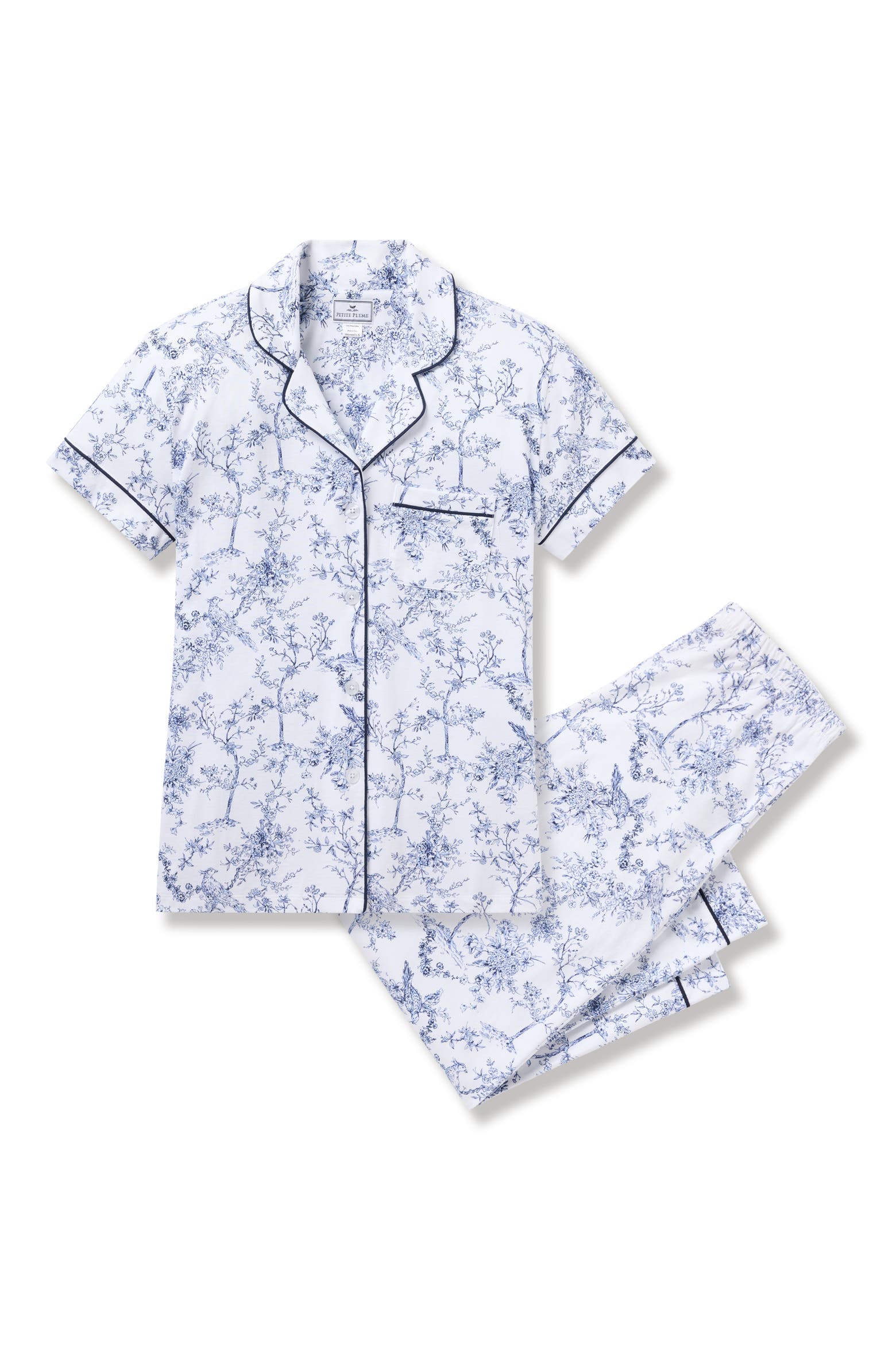 Timel Timel Print Pima Cotton Pajamas (Women) | Nordstrom