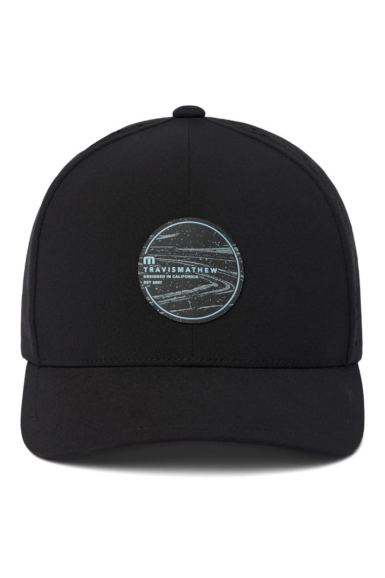 Long Journey Snapback Baseball Cap, Alternate, color, BLACK
