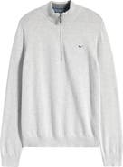 vineyard vines Kids' Boathouse Half Zip Cotton Sweatshirt
