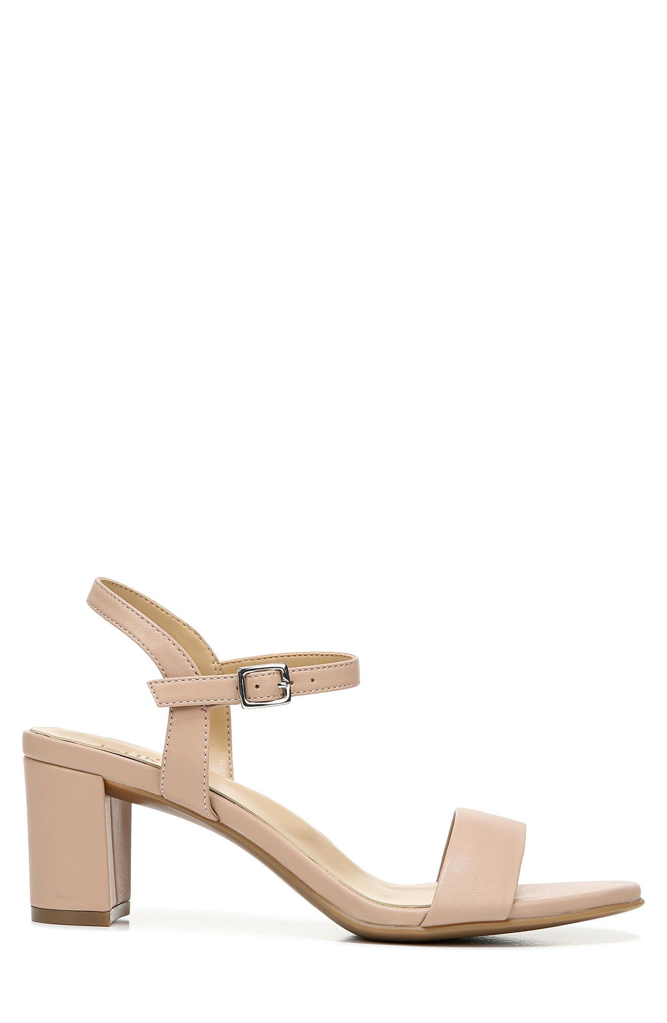 Bristol Block Heel Sandal - Wide Width Available, Alternate, color, CREME BRULEE