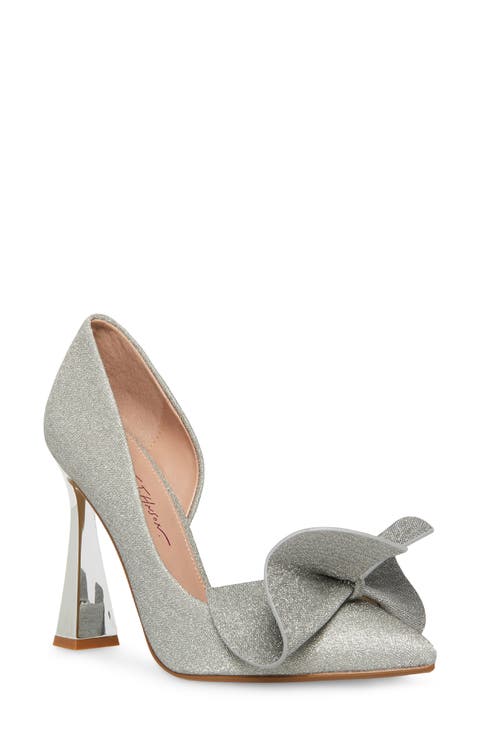 Nobble Half d'Orsay Pointed Toe Pump (Women)