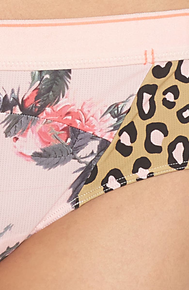 Stance Feline Floral Cheeky Hipster Briefs, Alternate, color, 