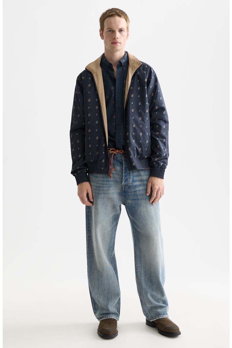 Reversible Water Repellent Cotton Jacket, Alternate, color, AMPHORA