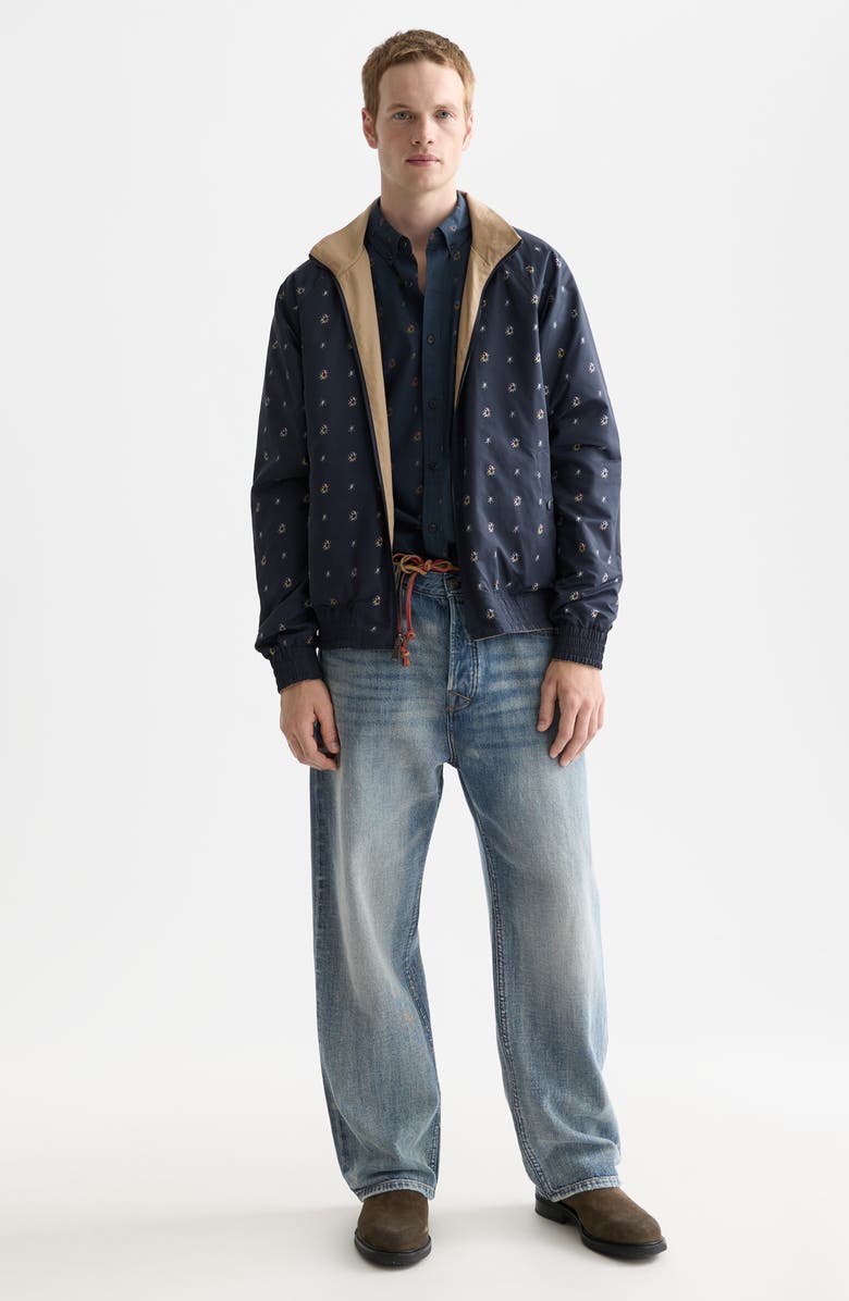 Scotch & Soda Reversible Water Repellent Cotton Jacket, Alternate, color, Amphora