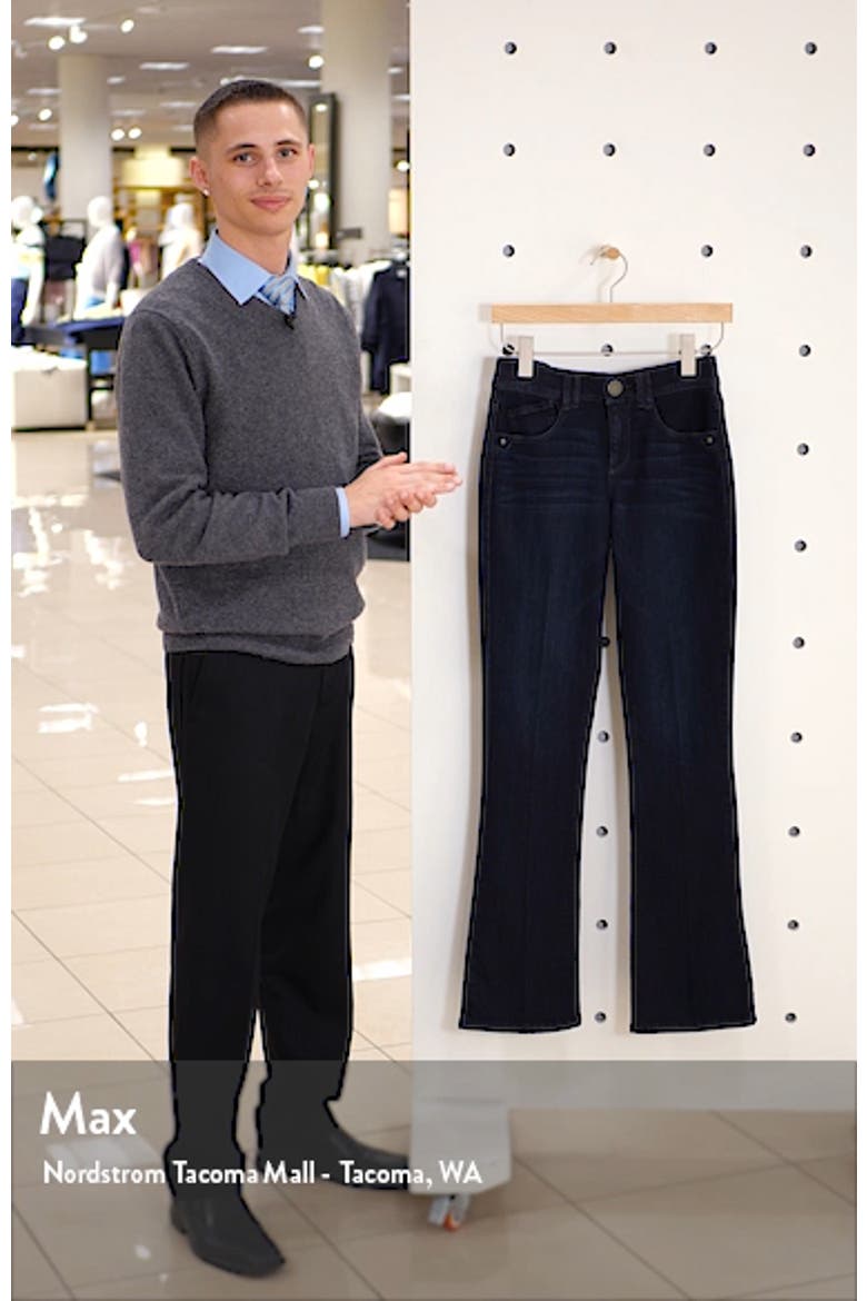 Ab-Solution Itty Bitty Bootcut Jeans (Nordstrom Exclusive) video