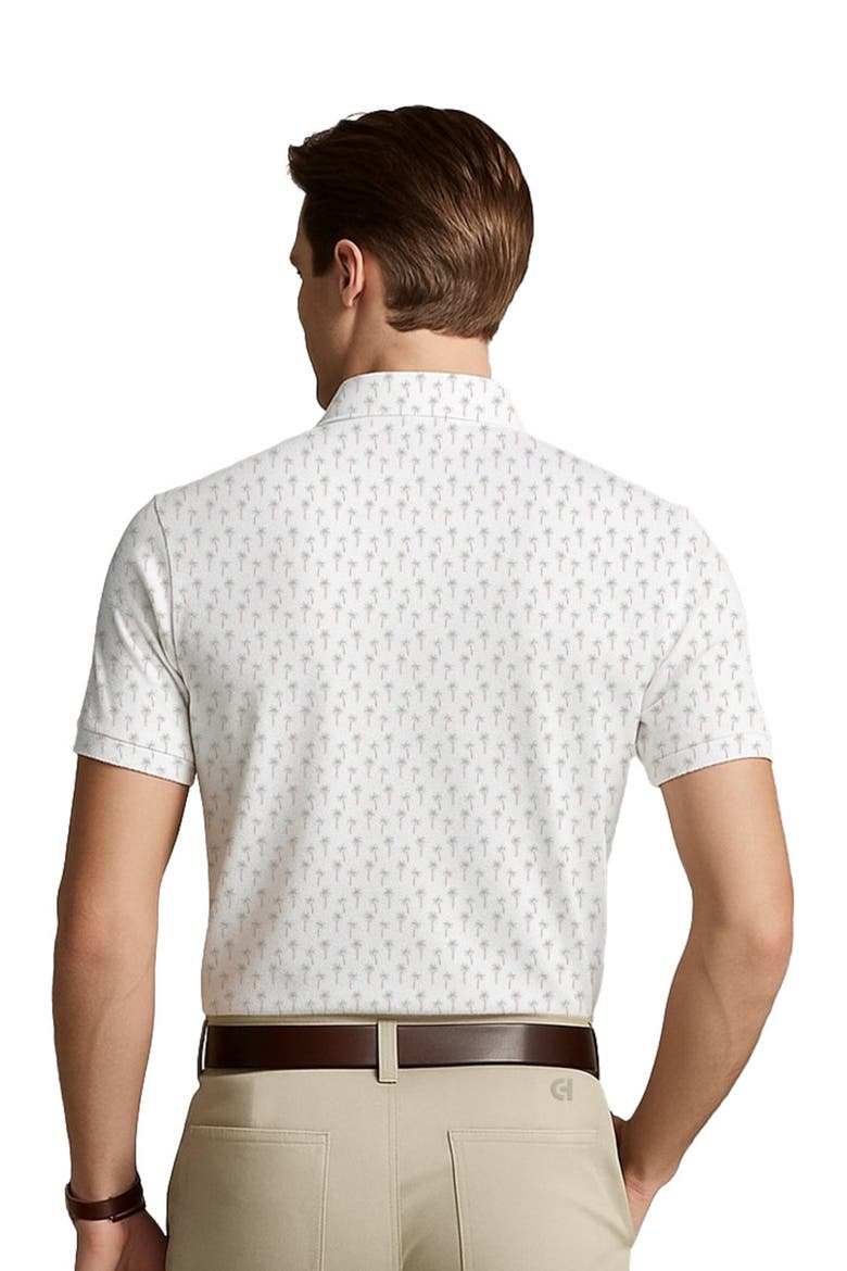 Cobbler Polo, Main, color, White/Silt Green Palm Trees