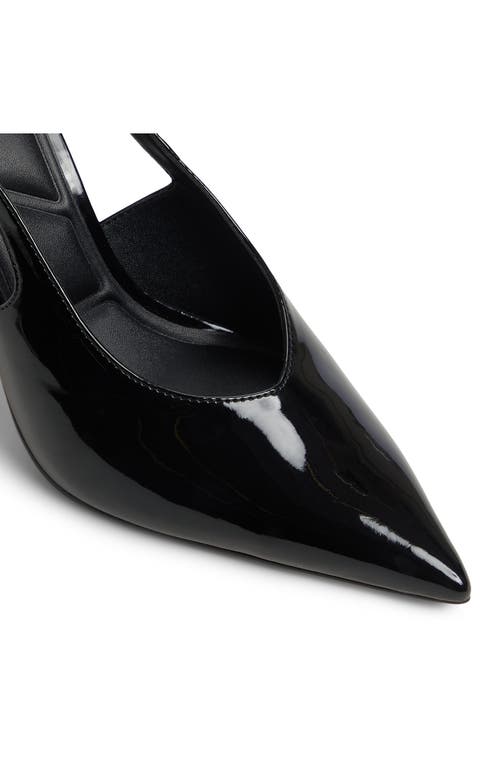 Aldo Lysandre Slingback Pointed Toe Pump In Black