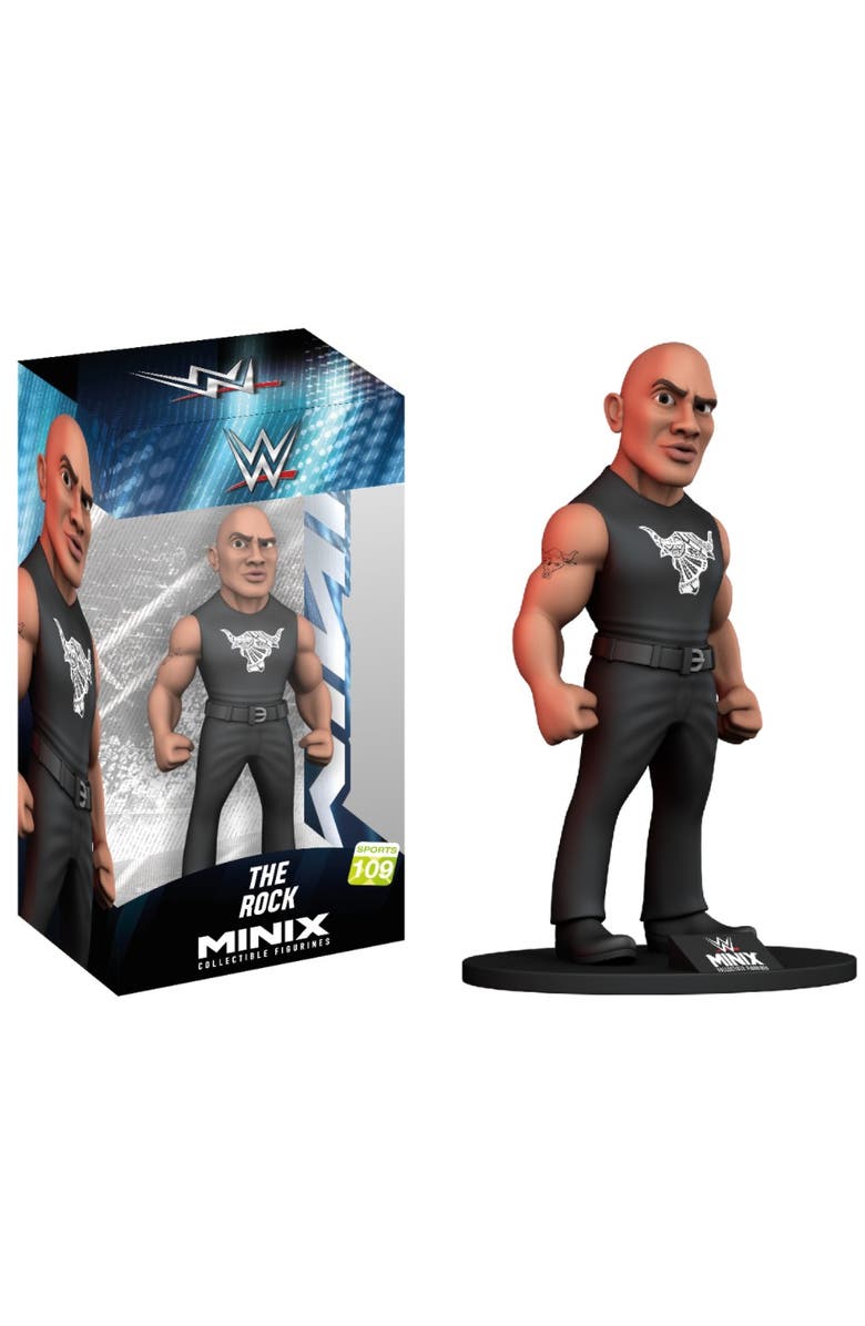 Minix The Rock (WWE) Minix 4.5-Inch Vinyl Entertainment Figure, Main, color, Multi-Color