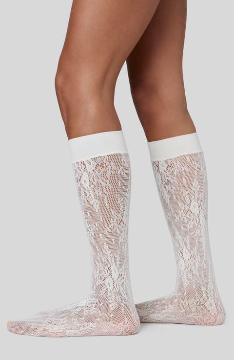 Rosa Lace Knee High Socks