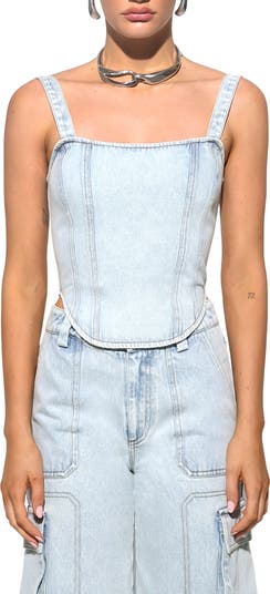 Monica Denim Corset