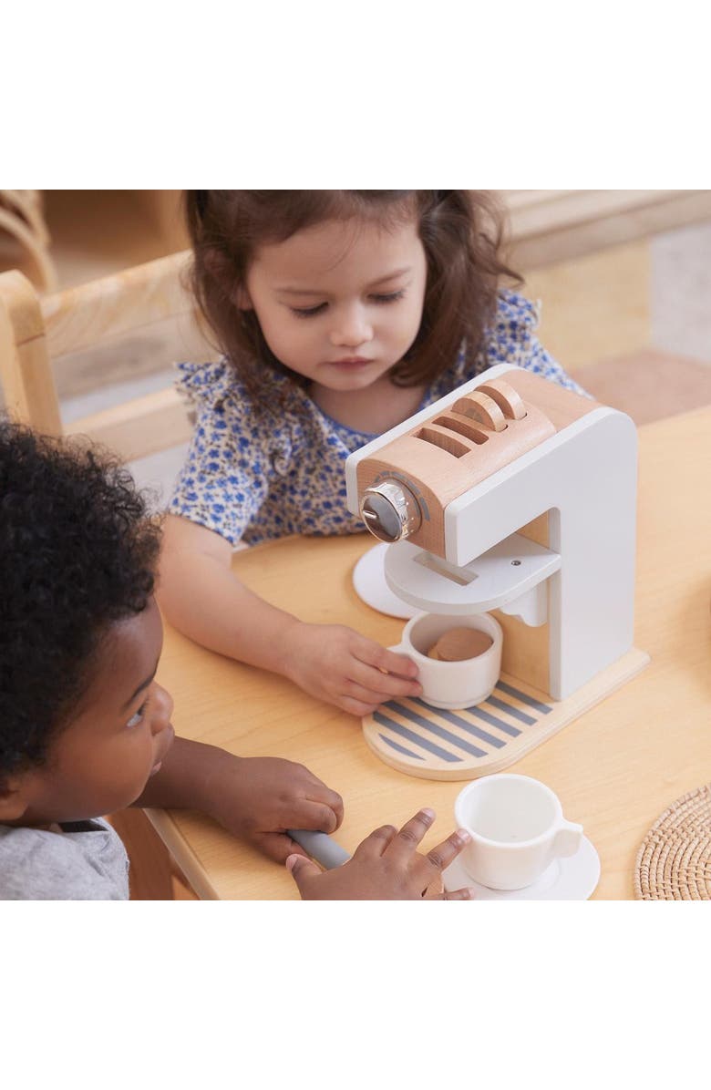 Kaplan Early Learning Company Pretend Play Coffee Maker, Alternate, color, Multicolored