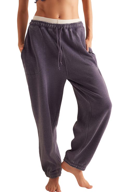 Slow it Down Cotton Blend Joggers