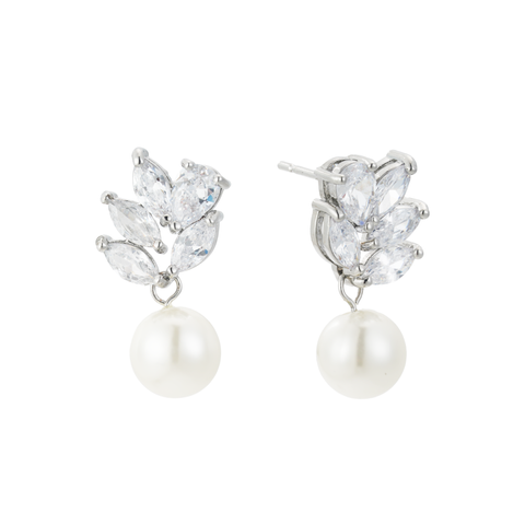 Poise Pearl Drop Earrings
