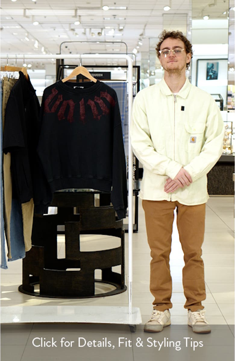 Big Neck Logo Sweatshirt, sales video thumbnail