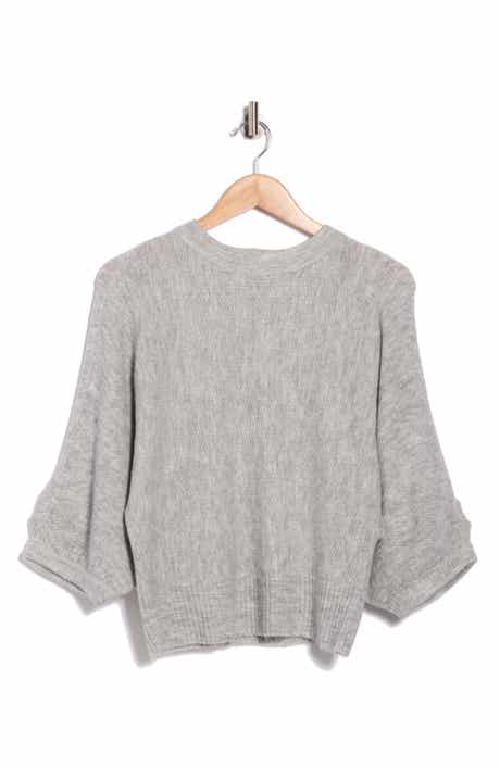 Democracy Seed Stitch Dolman Sweater