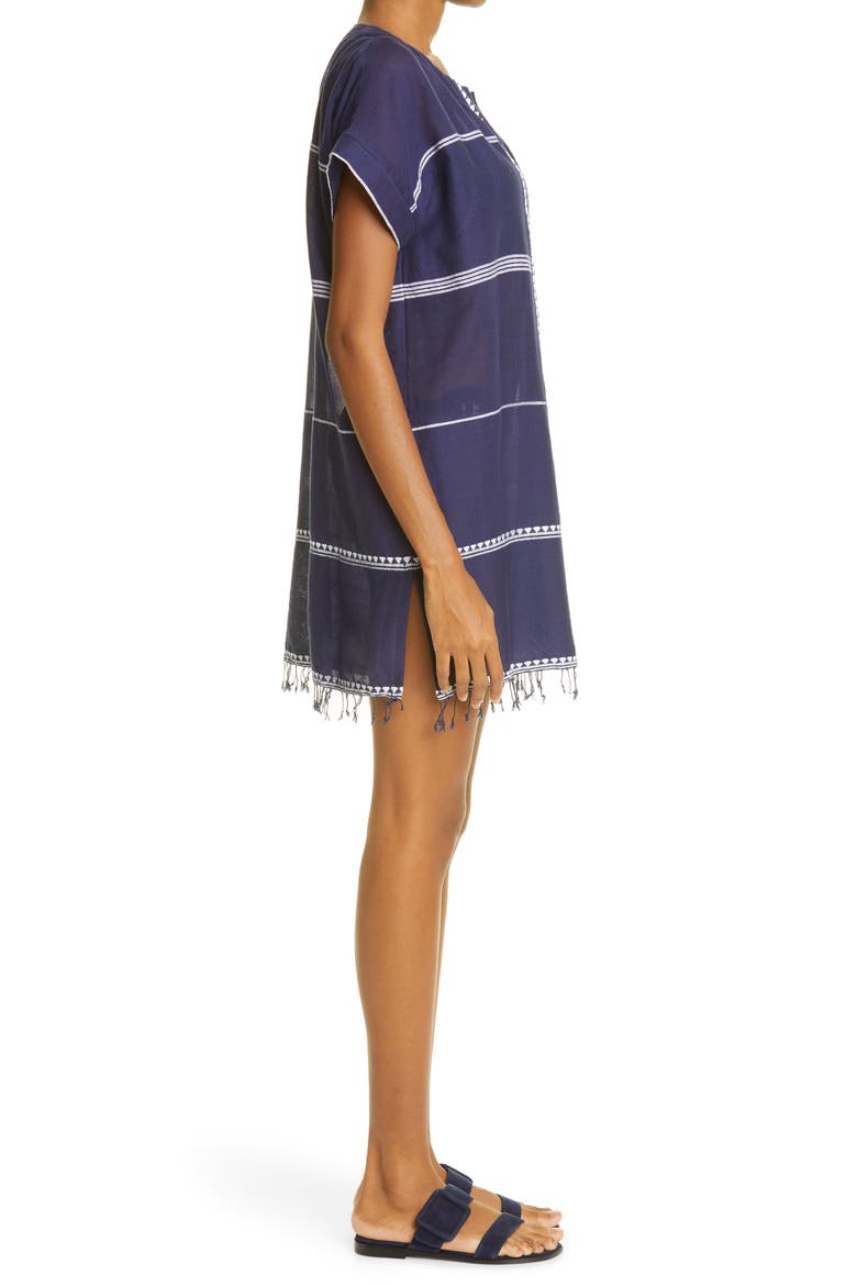 Nunu Cover-Up Tunic Dress, Alternate, color, NAVY