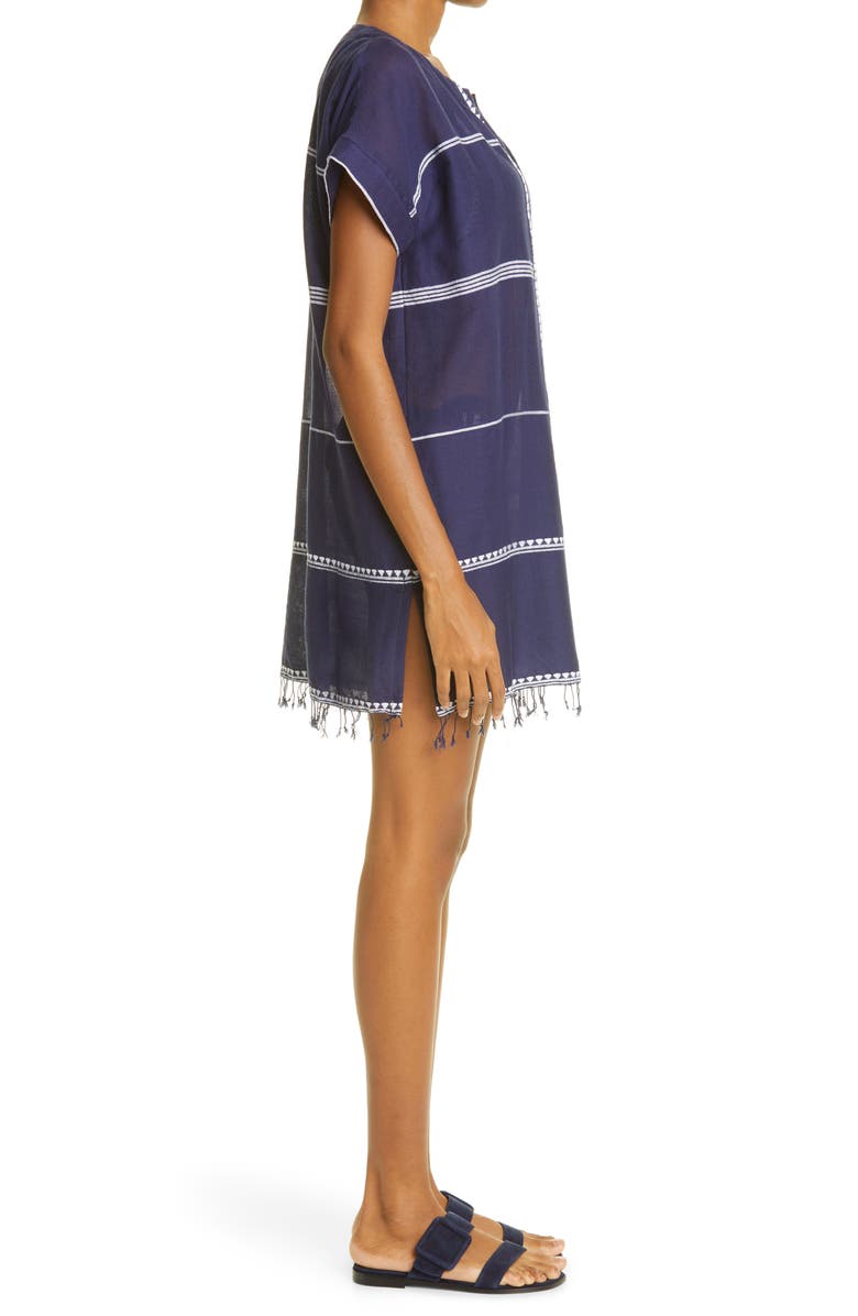lemlem Nunu Cover-Up Tunic Dress, Alternate, color,