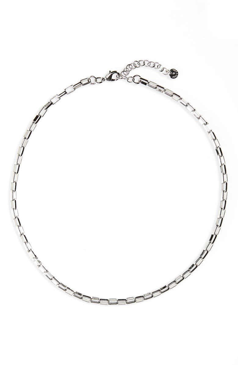 Nordstrom Halogen<sup>®</sup> Box Chain Collar Necklace, Main, color,