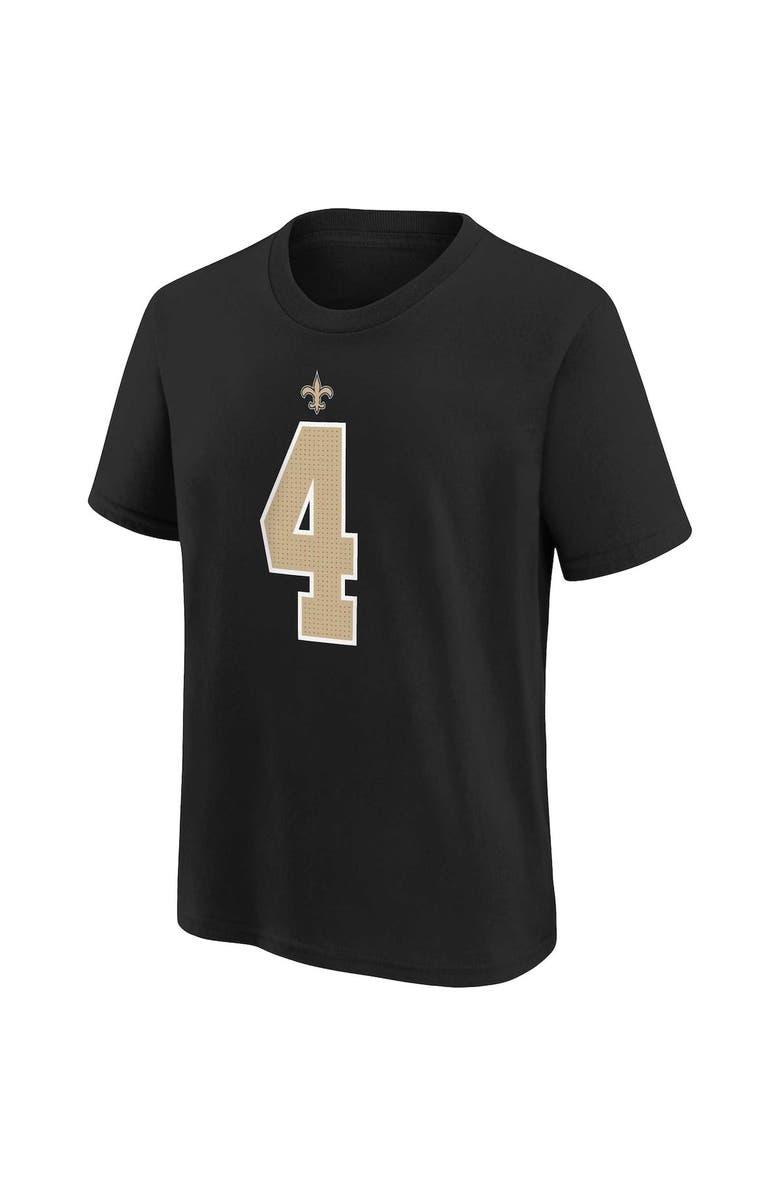 Nike Youth Nike Derek Carr Black New Orleans Saints Player Name 
Number T-Shirt, Alternate, color, 