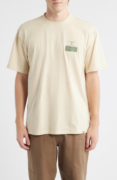 Dickies Apison Cotton Graphic T-shirt In Neutral