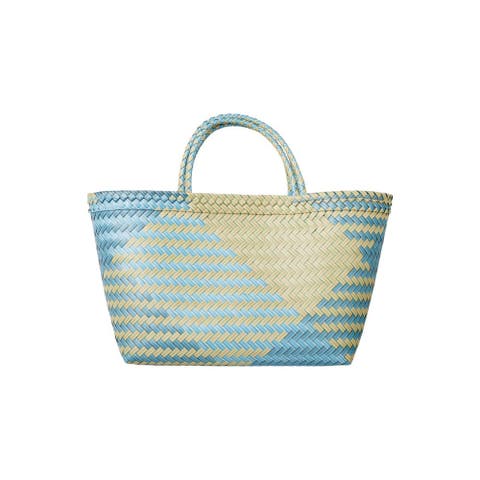 Benny Handwoven Tote Recycled Plastic