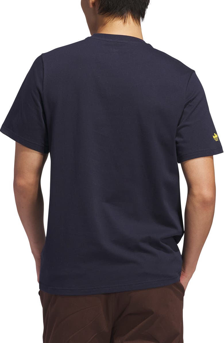 adidas Shmoofoil Fighter Graphic T-Shirt, Alternate, color, Legend Ink