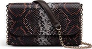 Radley The Rathbone - Faux Snake Micro Flapover Crossbody Bag