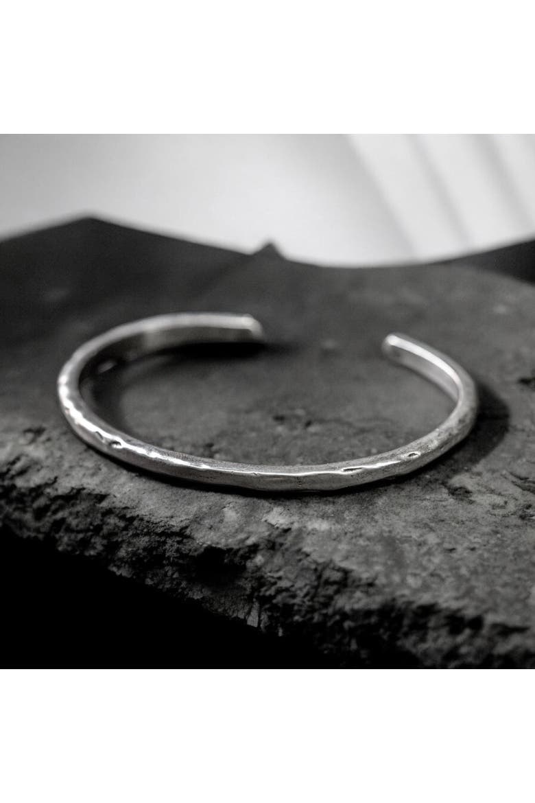 Classic Slim Silver Cuff, Alternate, color, Sterling Silver
