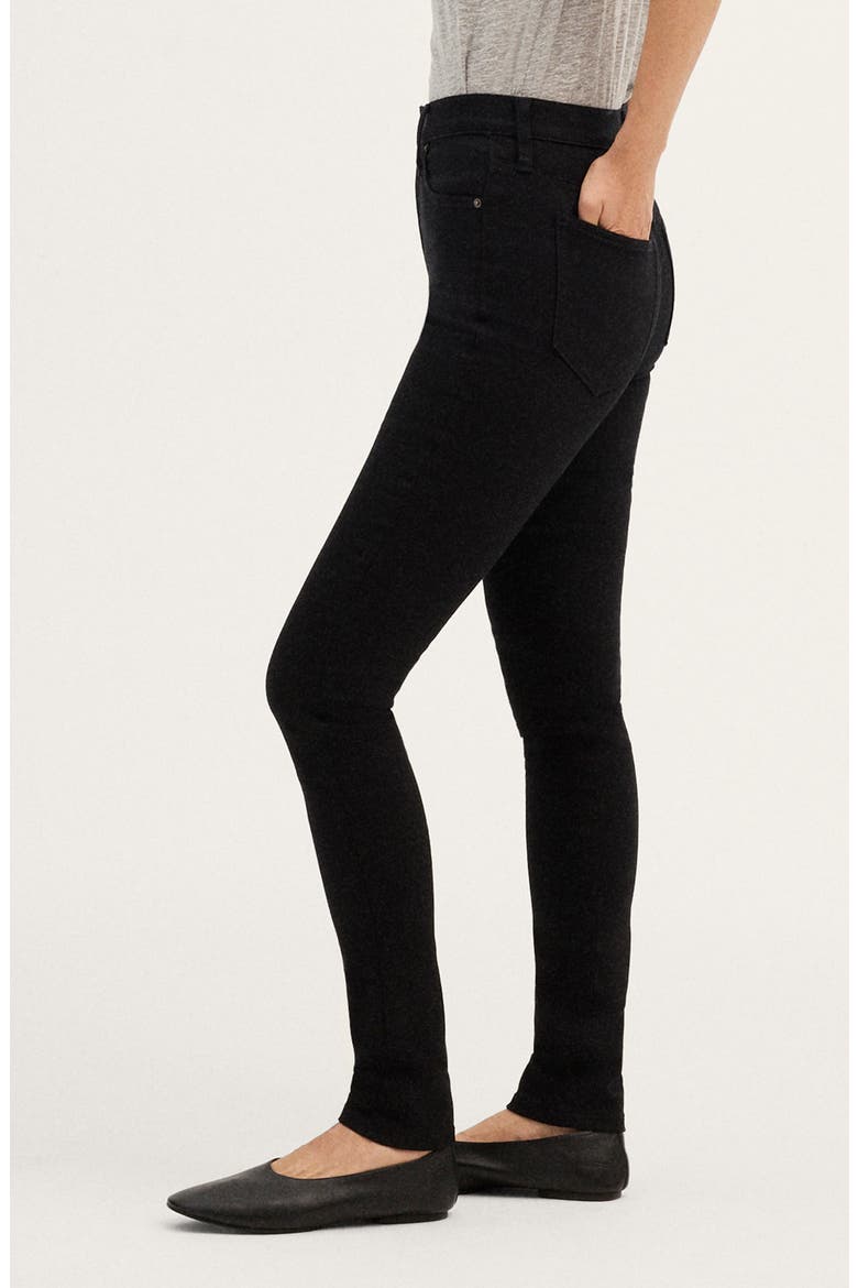 The Skinny Jeans, Alternate, color, BLACK RINSE WASH
