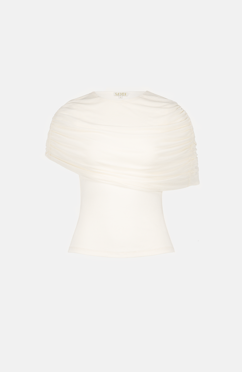Mesh Cape Top