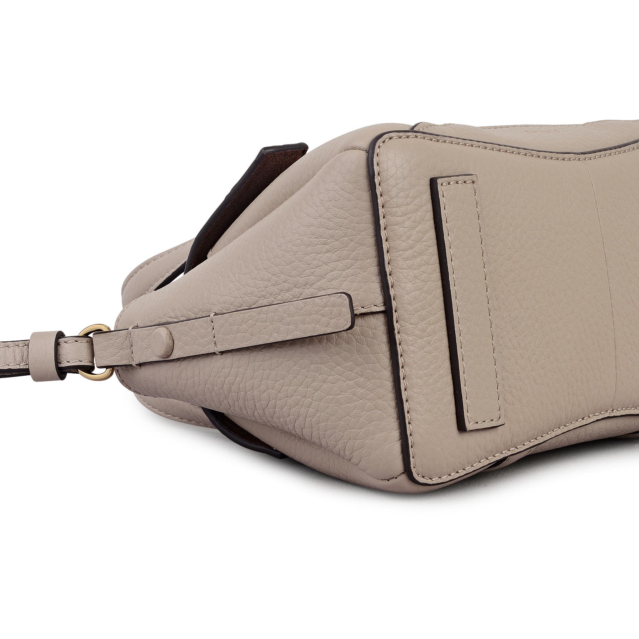 The Chancery Small Flapover Satchel Bag, Alternate, color, Porcini