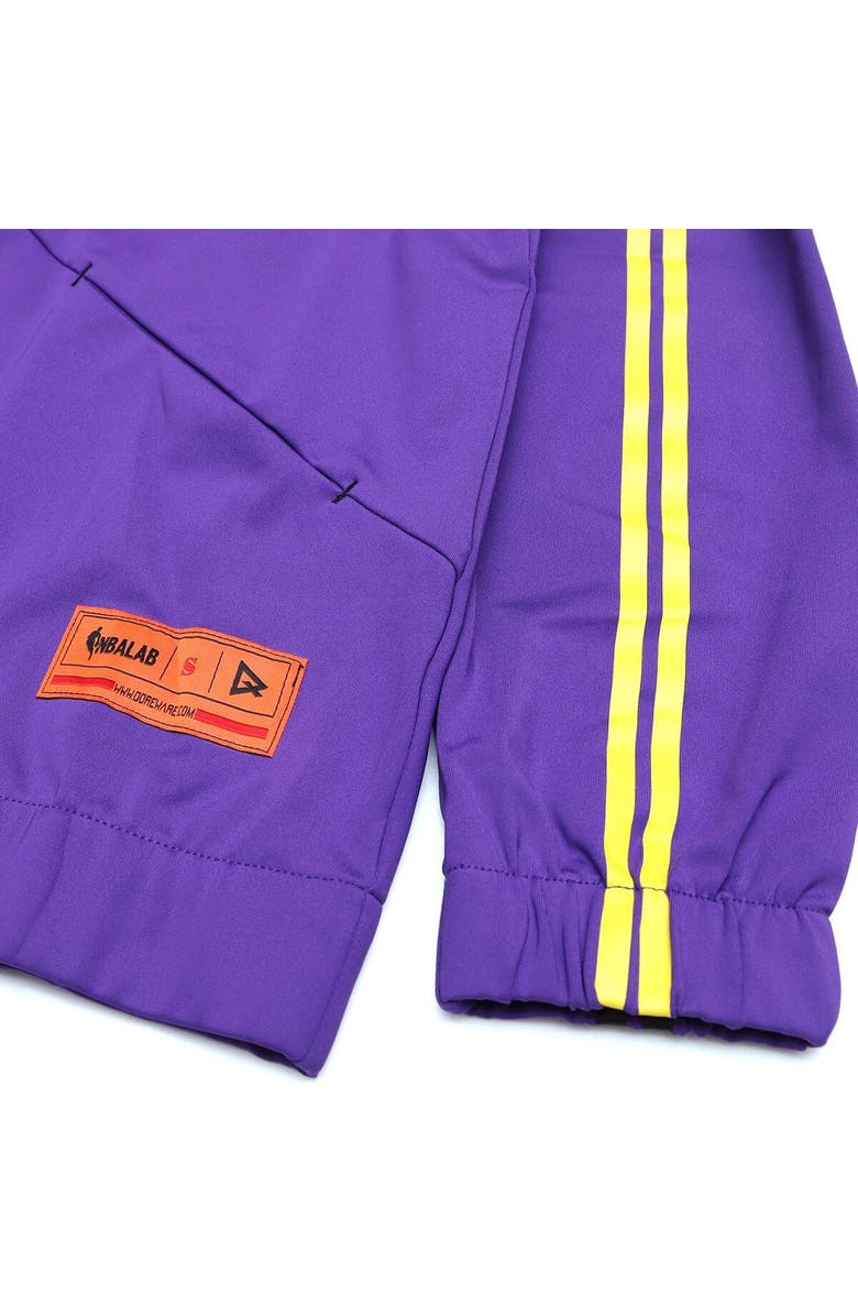 QORE Women's Qore Purple Los Angeles Lakers Everyday Team Full-Zip Jacket, Alternate, color, 