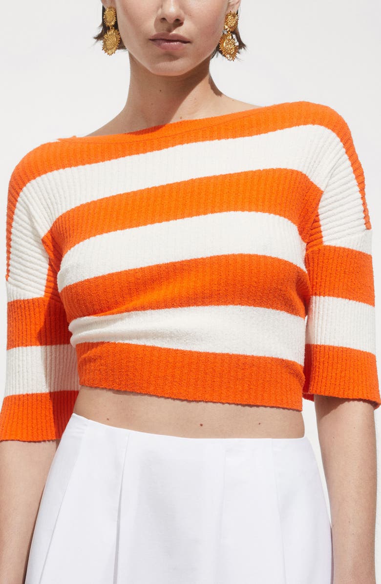 MANGO Flared Skirt, Alternate, color, White