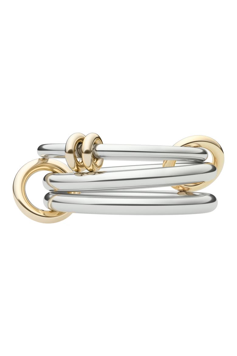 Raneth Link Ring, Main, color, SILVER